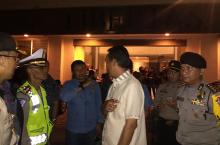 Seluruh Petinggi dan Perwira Polda Kepri Meninjau Pengamanan Malam Natal