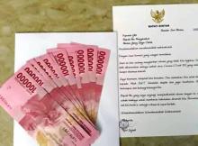 Bupati Bintan Sisipkan Pesan di Amplop BLT Berisi Rp 1,2 Juta
