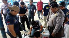 Satuan Narkoba Polres Cek Urine Penumpang Kapal