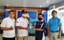 Apindo Kepri Salurkan Bantuan Hand Sanitizer untuk Organisasi Kedaerahan