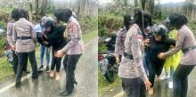  Aksi Sigap Polwan Polres Bintan dalam Patroli Engku Putri