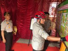Keliling Cek Pos Pam Tahun Baru di Bintan, Irwasda Polda Kepri Pilih Bersepeda