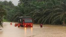 Banjir Terjang Negara Bagian Johor, Ribuan Warga Mengungsi