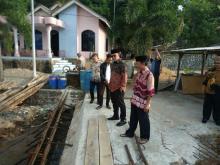 Pemancang Tiang Proyek Dermaga Mantang Rusak, Ini Kata Dishub Bintan