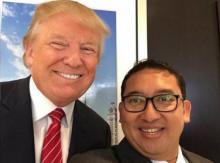 Donald Trump Jadi Presiden AS, Fadli Zon Unggah Foto Bareng 