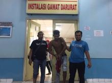Terlibat Kasus Pencurian, Seorang Nelayan Meringis Ditembak Polisi