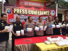 Narapidana di Pinang Kirim 38 Kg Sabu dari Malaysia ke Batam