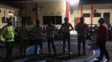 Penampakan Pelajar Tanjungpinang Dihukum Cat Ulang Tugu Motivasi Pemuda