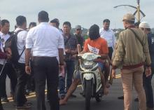 Anggota Geng Motor Peragakan Hingga Johan Tewas di Jembatan Dompak