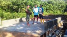 TMMD Karimun Rampungkan Satu Jembatan di Meral Barat