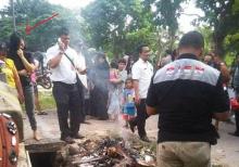 Tersangka En Ada di TKP Saat Penemuan Bayi Hangus Terbakar?