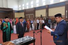 Firmansyah Dilantik Jadi Sekda Karimun, Bupati Karimun: Selamat Pak Sekda