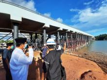 Pemprov Kepri Ingatkan Perbaikan Jembatan Dompak II Harus Selesai November