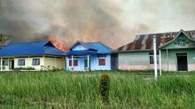 Foto Kebakaran di Natuna Kian Meluas dan Membahayakan