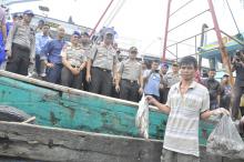  Begini Modus Baru Kapal Asing Mencuri Ikan di Natuna, Tapi Dibongkar Polisi Perairan  
