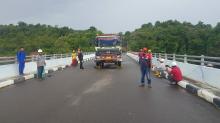 Sukses Uji Ketahanan, Jembatan II Dompak Siap Dibuka Besok