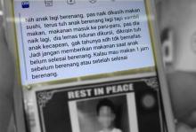 Viral Bocah Meninggal karena Berenang Sambil Makan Sushi