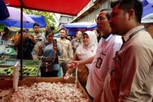 Satgas Pangan Kepri Sidak Pasar di Batam, Bahan Pokok Dipastikan Aman