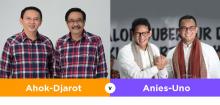 Survei LSI: Pemilih Anies Lebih Tinggi, Ahok Bisa Menang Asal...