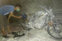 Motor Pelangsir BBM Terbakar di SPBU Tanjungpinang, Pemilik Kocar-kacir