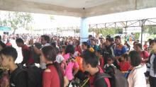  Ribuan Penumpang KM Kelud Siap Berangkat ke Belawan