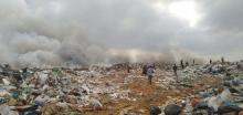 Lahan TPA Punggur Terbakar