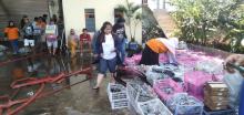 Karyawan PT Barokah Selamatkan Spare Part Sepeda dari Kebakaran Gudang