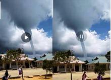 Puting Beliung di Nongsa, Guru dan Murid SD Berhamburan  