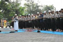 Kemarau Panjang, Polres Tanjungpinang Salat Minta Hujan