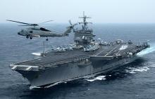Laut China Selatan Memanas! Kapal Induk Amerika Dekati Natuna, TNI AL Kerahkan 2 KRI 