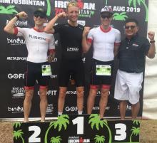Ironman dari Denmark Taklukkan Bintan