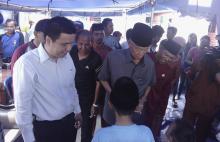 Gubernur Kepri HM Sani Janjikan Bangun Kembali Rumah Korban Kebakaran