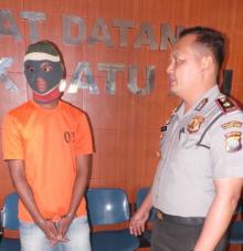 Air Mata Buaya Ketua Geng Begal yang Menangis Ditangkap Polsek Batuaji