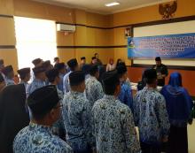 Usai Uji Kelayakan, Disdik Bintan Lantik 38 Kepsek dan Pengawas 