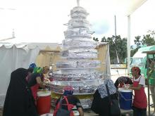Pesta Wirausaha BI Diserbu Pengunjung, Ada Tumpeng Raksasa