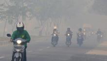 Malam Ini, Pekanbaru Mulai Diselimuti Kabut Tebal