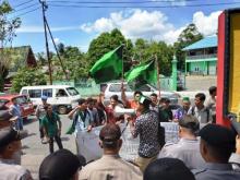 HMI Demo Mapolres Tanjungpinang, Ada Apa?