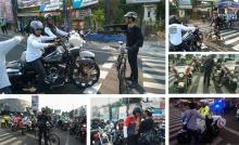 Ini Aksi Heroik Elanto Hadang Puluhan Moge yang Terobos Lampu Merah