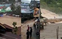 Penampakan Musibah Banjir Bandang di Siantan Anambas