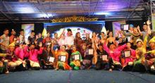 Permainan Seribu Gasing Hebohkan Penutupan Kenduri Seni Melayu