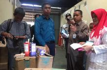 BPOM Kepri Sidak Gudang Makanan Ilegal di Tanjungpinang