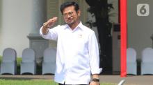 Syahrul Yasin Limpo Izin ke Surya Paloh Sebelum ke Istana