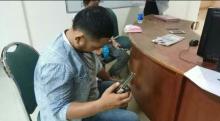 Nahas, Usai Mencuri Handphone Kaki Kiri Patah Ditabrak Korbannya