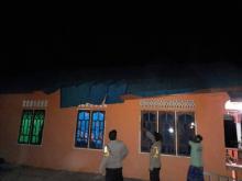 Angin Kencang Terbangkan Atap Rumah Warga Sei Tiram Bintan