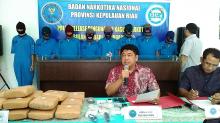 Dua Bulan, BNN Kepri Ungkap 7 Kasus Narkoba 