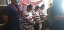 Kawanan Pencuri Kabel Telkom di Nagoya Dibekuk Polisi