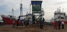 Hilang 2 Tahun, Kapal Bajakan Dipergoki di PT Bandar Victory Shipyard