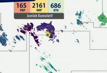 Peta Sebaran Covid-19 di Kepri, Total Positif 27 Kasus 