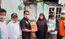 PKS Beri Bantuan Sembako dan Uang Tunai Bantu Korban Bencana di Tanjunguma
