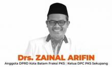 Anggota Fraksi PKS DPRD Batam Zainal Arifin Meninggal Dunia